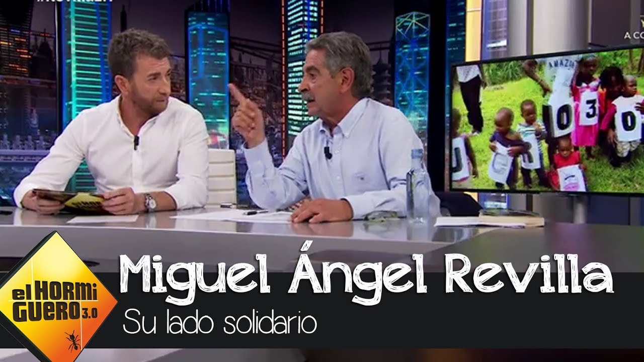 Miguel Ángel Revilla vuelve a demostrar su solidaridad - El Hormiguero 3.0