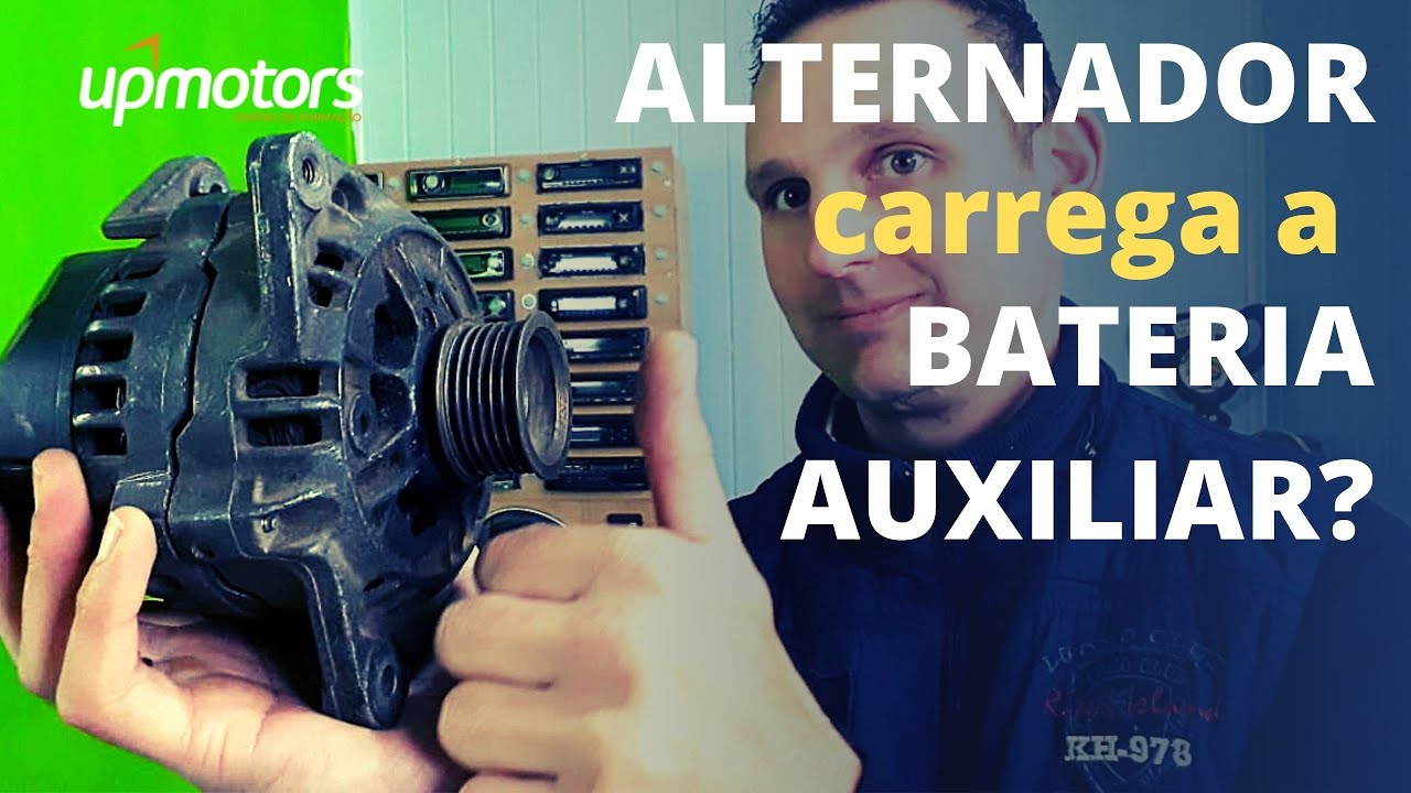 Será que o ALTERNADOR carrega a BATERIA AUXILIAR