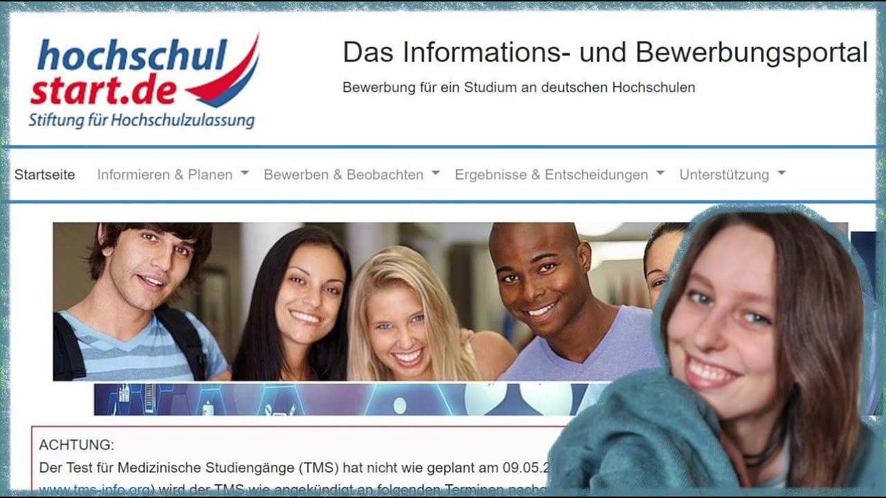 Bewerbung für Bachelor PSYCHOLOGIE auf HOCHSCHULSTART in 15 Minuten erklärt