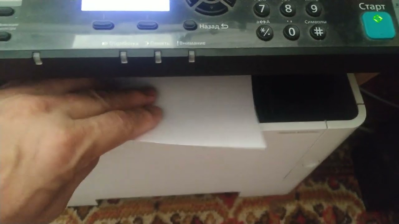 KYOCERA M2135dn, двухсторонняя копия с двухстороннего оригинала