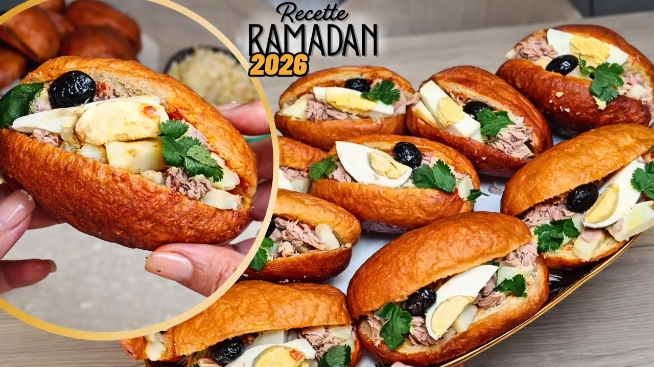 Recette Fricassé Tunisien 🇹🇳 Maison 😍 Facile & Parfait pour Ramadan 🌙