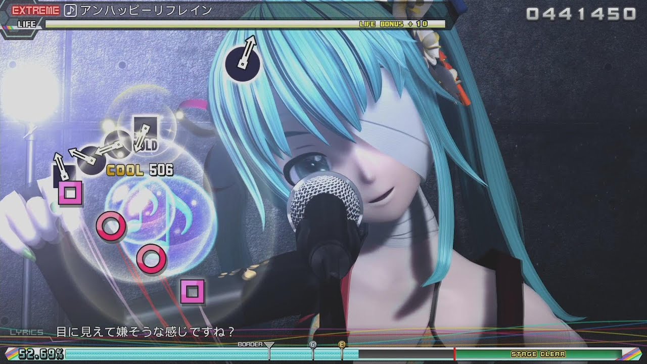 9★【初音ミク】アンハッピーリフレイン「Unhappy Refrain」Extreme Perfect 【Project DIVA Future Tone PS4】
