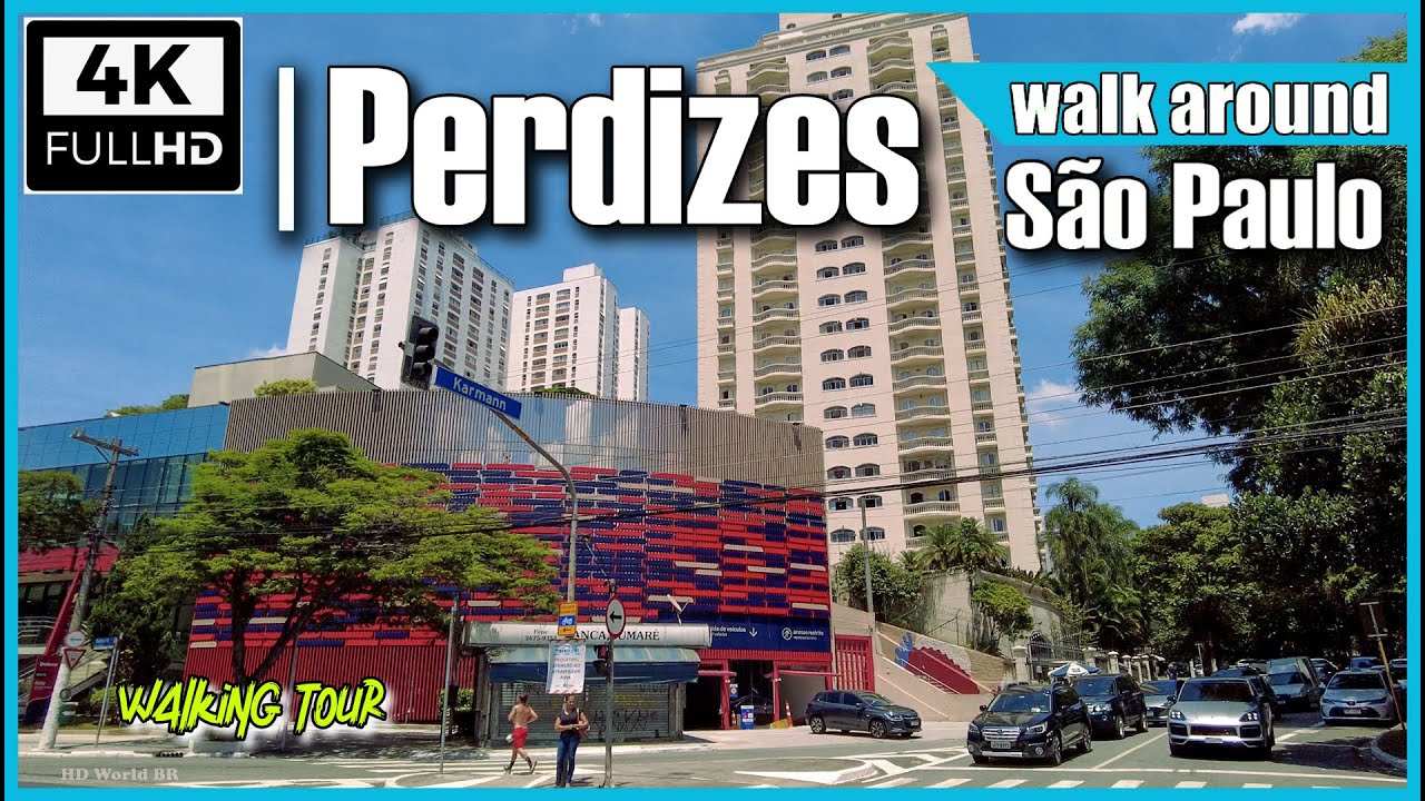 [4K] Perdizes Walking tour  | Sao Paulo walk tour 4K | Sao Paulo city | 4K Sao Paulo
