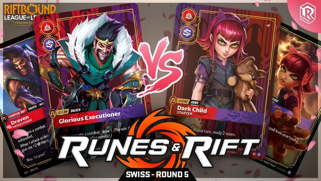 Draven vs Annie &ndash; Round 5 | Riftbound Spiritforged Weekly Tournament