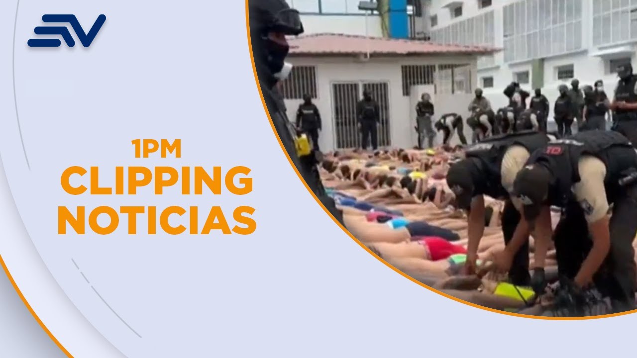 Casi 2 mil polic&iacute;as y militares intervinieron en la c&aacute;rcel La Roca | Televistazo | Ecuavisa