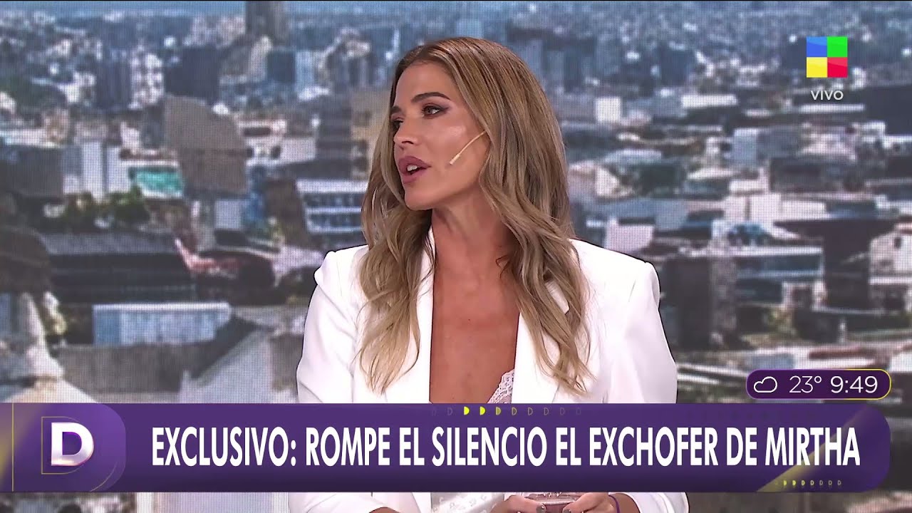 🗣️EN EL DÍA DE SU CUMPLEAÑOS, ROMPIÓ EL SILENCIO EL EXCHOFER DE MIRTHA LEGRAND