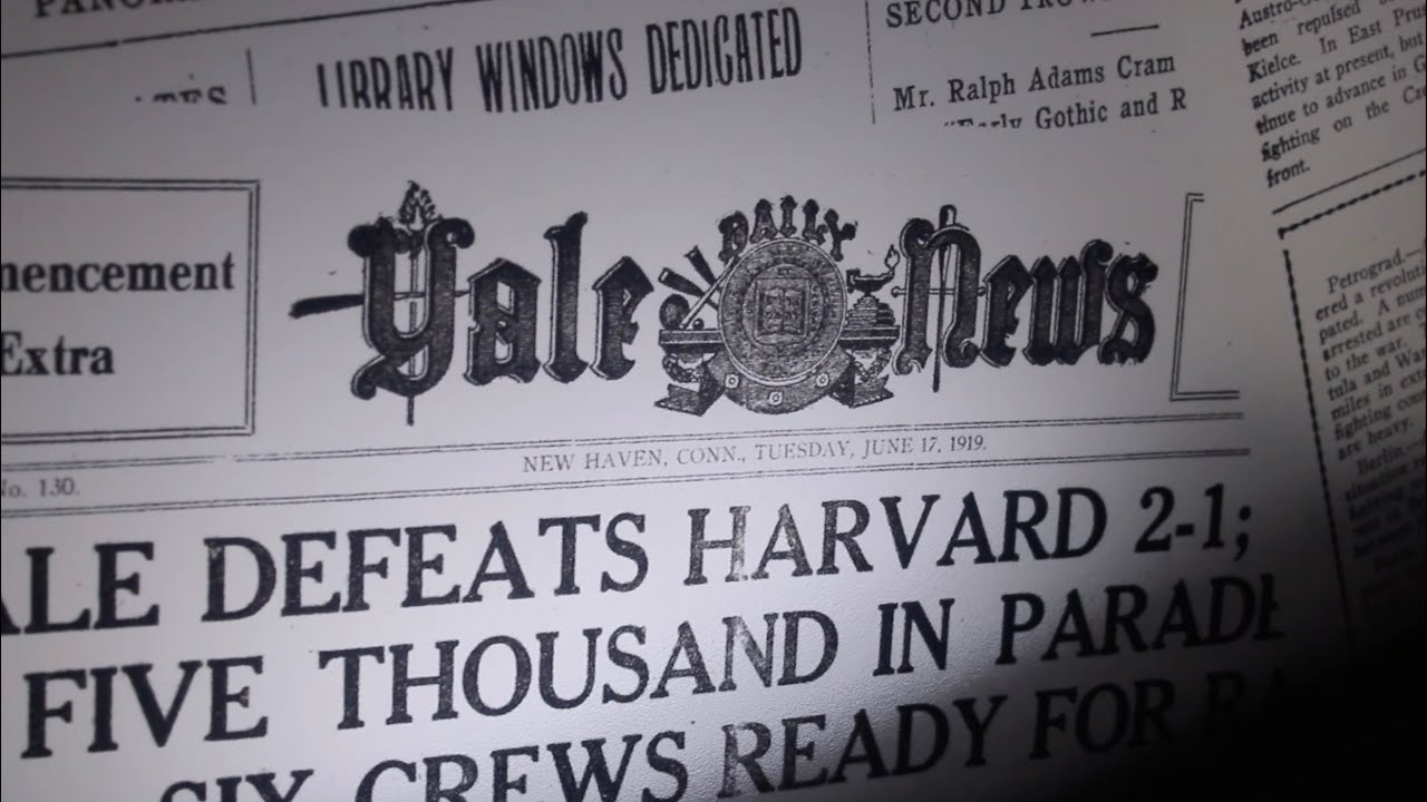 148 лет газете Yale Daily News