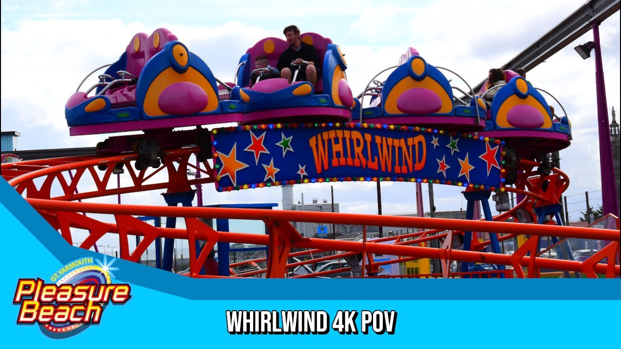Whirlwind POV 4K | Great Yarmouth Pleasure Beach