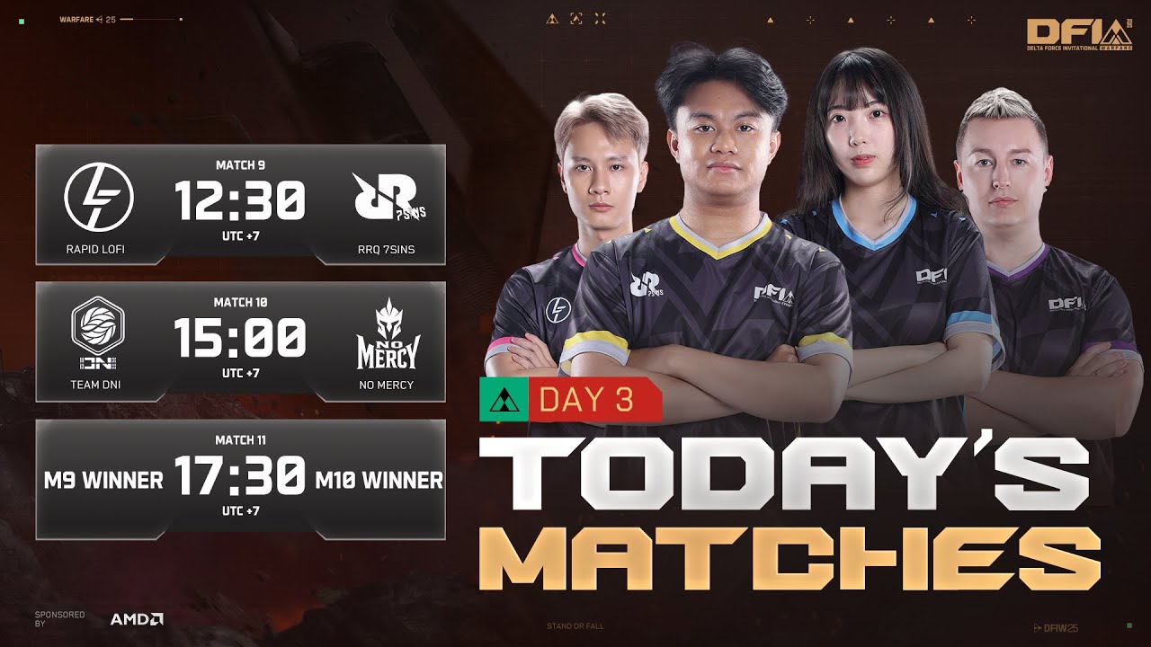[ID] RRQx7SINS vs RLF | 2025 Delta Force Invitational: Warfare Play-Offs D3