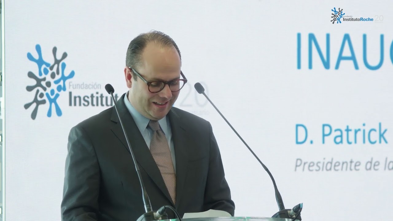 Inauguracion Patrick Wallach Jornada El valor de la Medicina Personalizada de Precision