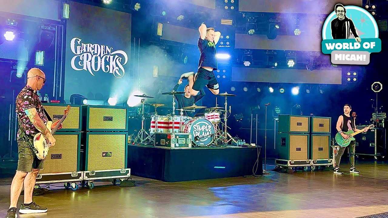 SIMPLE PLAN at EPCOT Garden Rocks | Garden Grill Dining Package Experience 4K