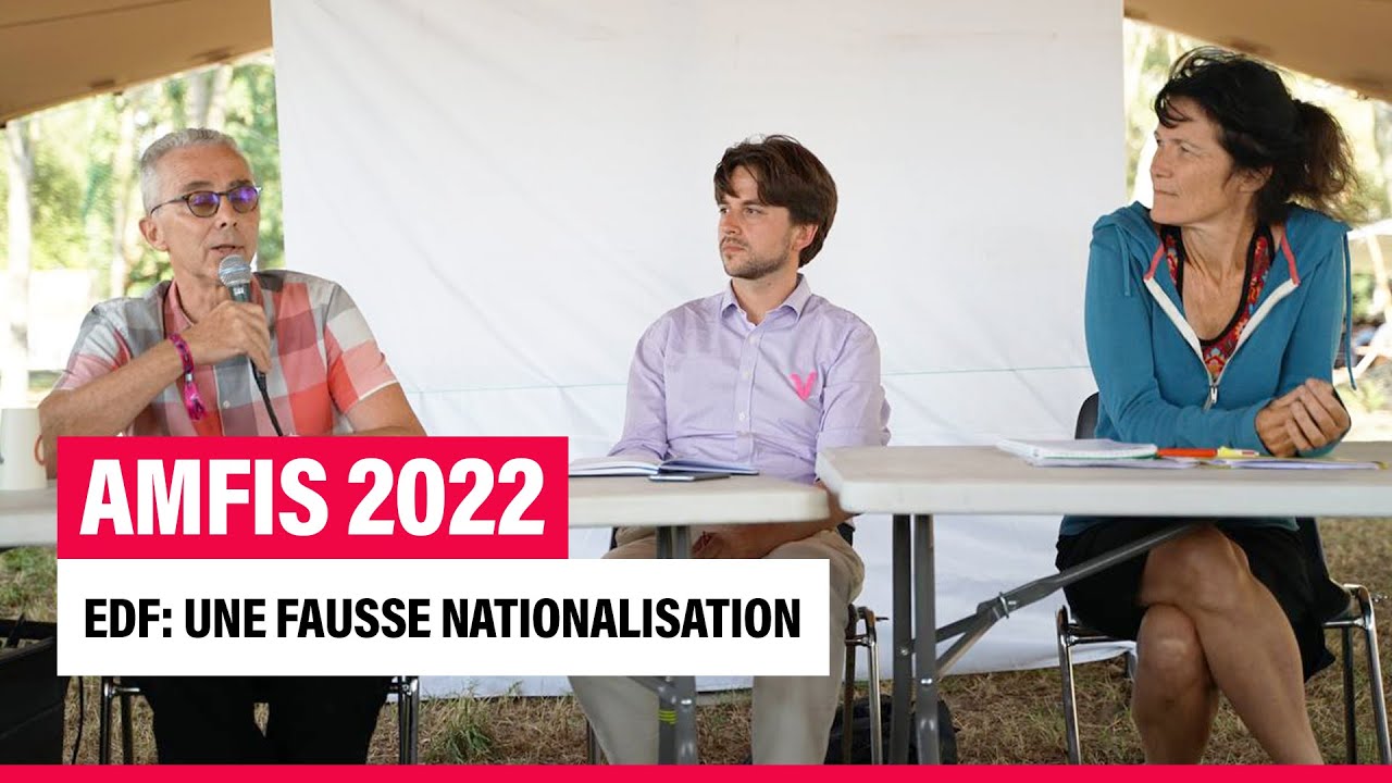 EDF: une fausse nationalisation - #AMFIS2022