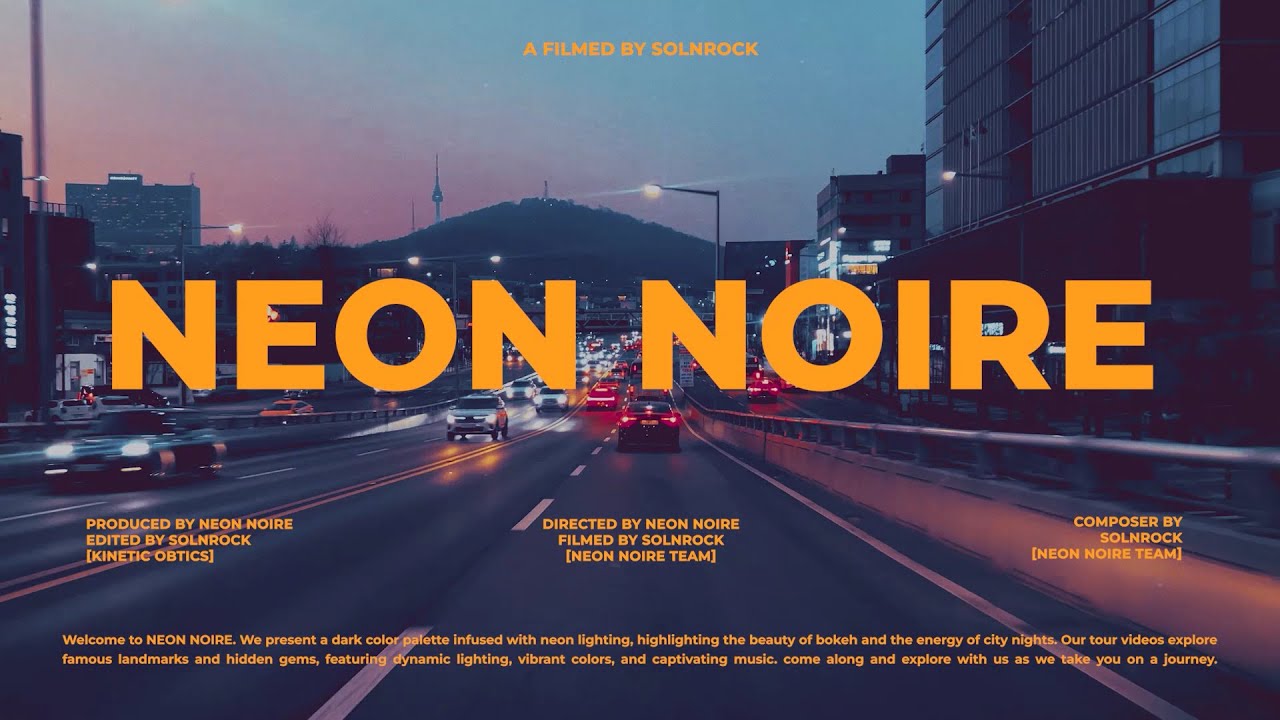 Seoul Sunset & Night Drive &ndash; Lofi + Smoky Blues Beats to Relax,Sleep,Study | 로파이 + 스모키 블루스 서울 드라이브