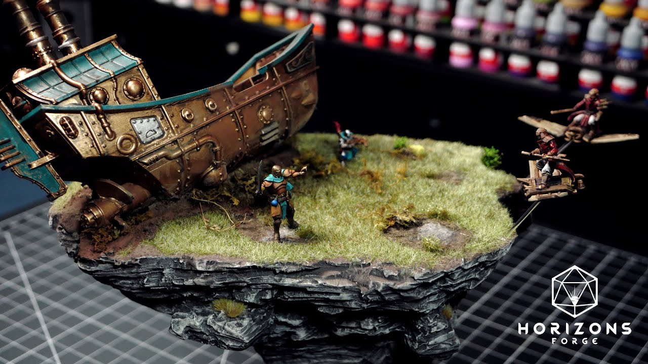 SKY PIRATES | How to Make a Steampunk Inspired Diorama