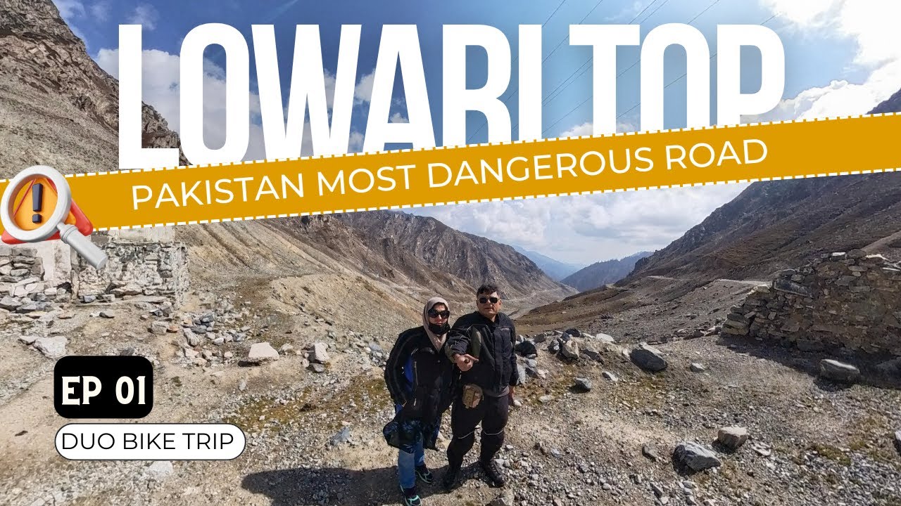Epic Bike Adventure With My Wife in Lowari Pass Top | Chitral Diaries EP-01