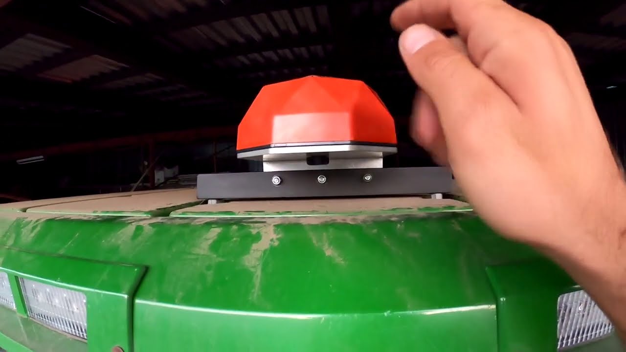 #374 Montaż nawigacji Hydrasystem w John Deere 6810