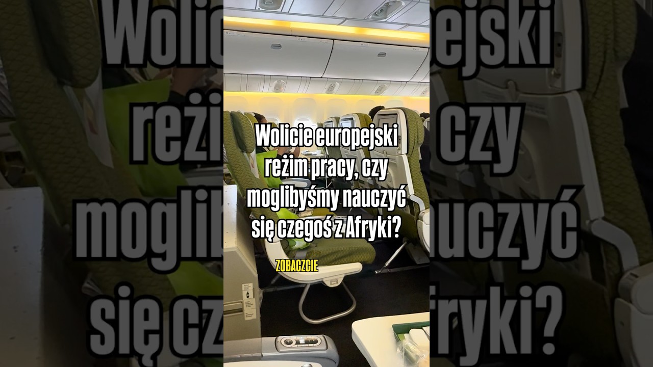 Przychodzisz do samolotu i... dzieje się coś nieoczekiwanego #afryka #travel