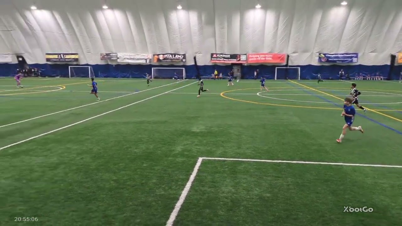 U14 2012 Boys Elite Soccer Academy Black vs. Milton Magic Blue - Second Half