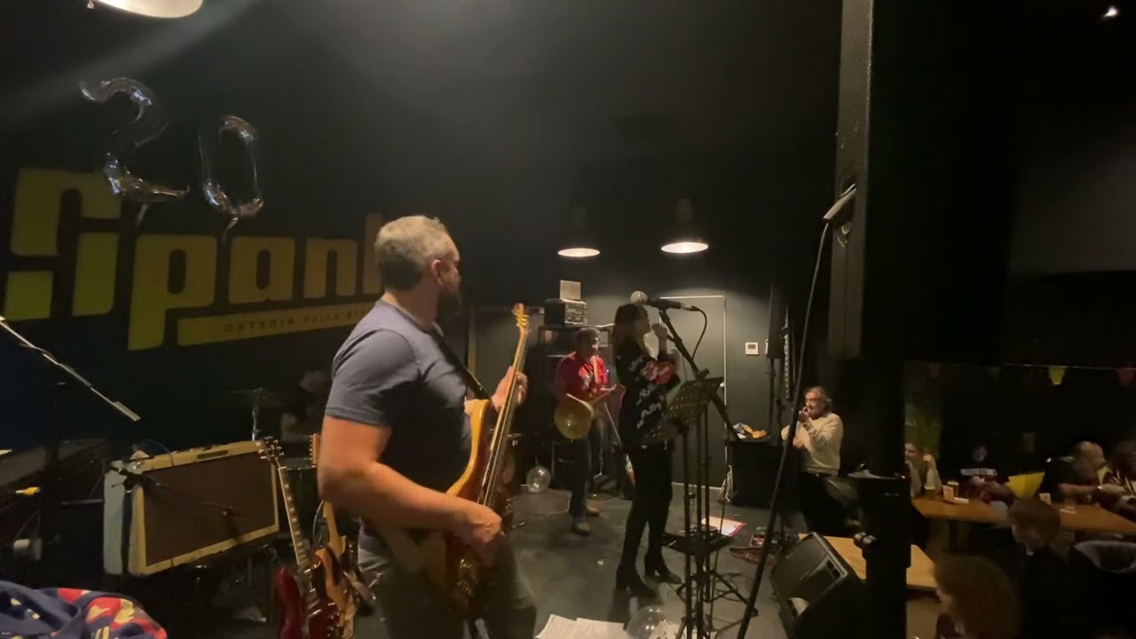 Ancora tu- Battisti cover by Tova&herJimmies- live @ Spank Milano 21.12.24