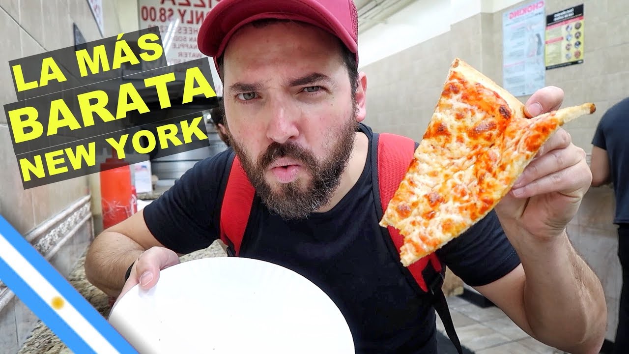 LA PIZZA MAS BARATA DE NEW YORK