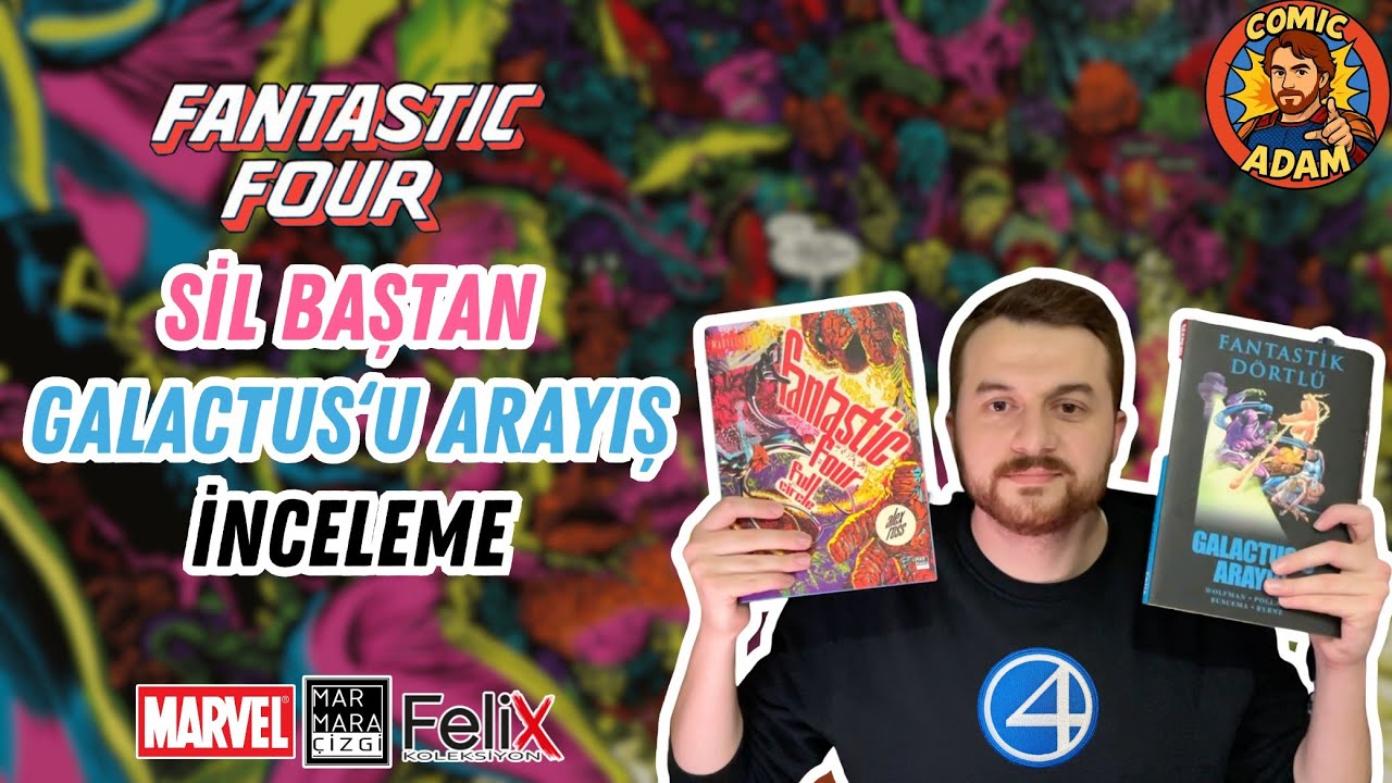 FANTASTİK DÖRTLÜ SİL BAŞTAN / GALACTUS'U ARAYIŞ (Fantastik Ciltler!) 🔍 ÇİZGİ ROMAN İNCELEME 41