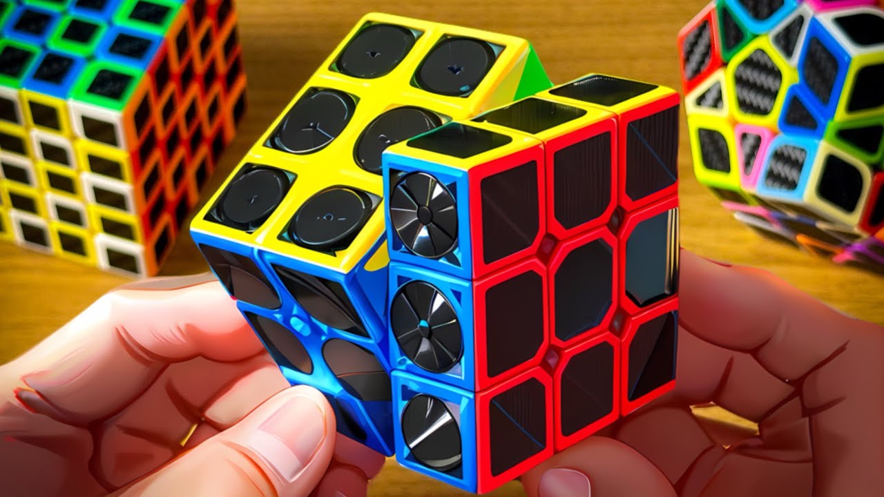 Carbon Fiber Rubik’s Cubes be Like…