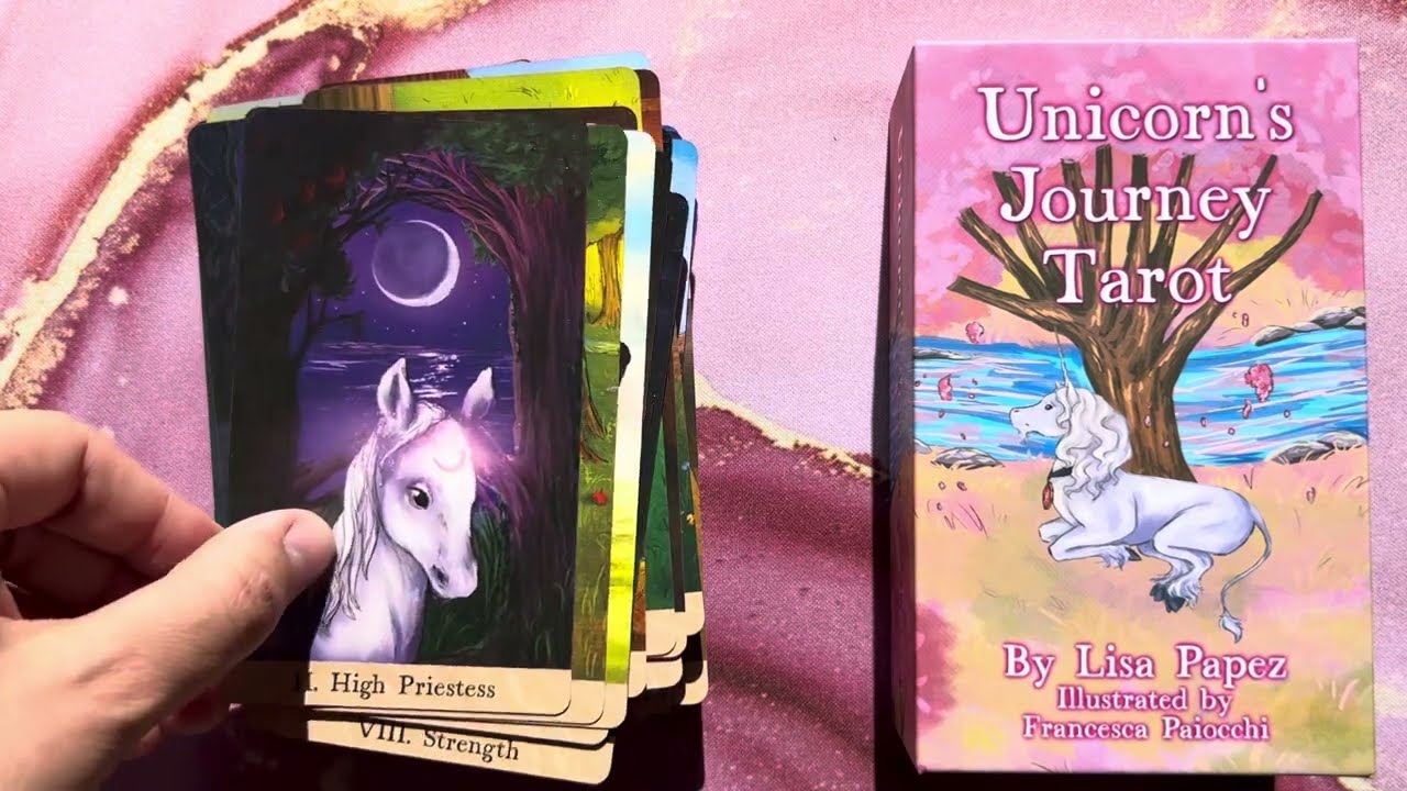 Unicorn&rsquo;s Journey Tarot &mdash; flip through
