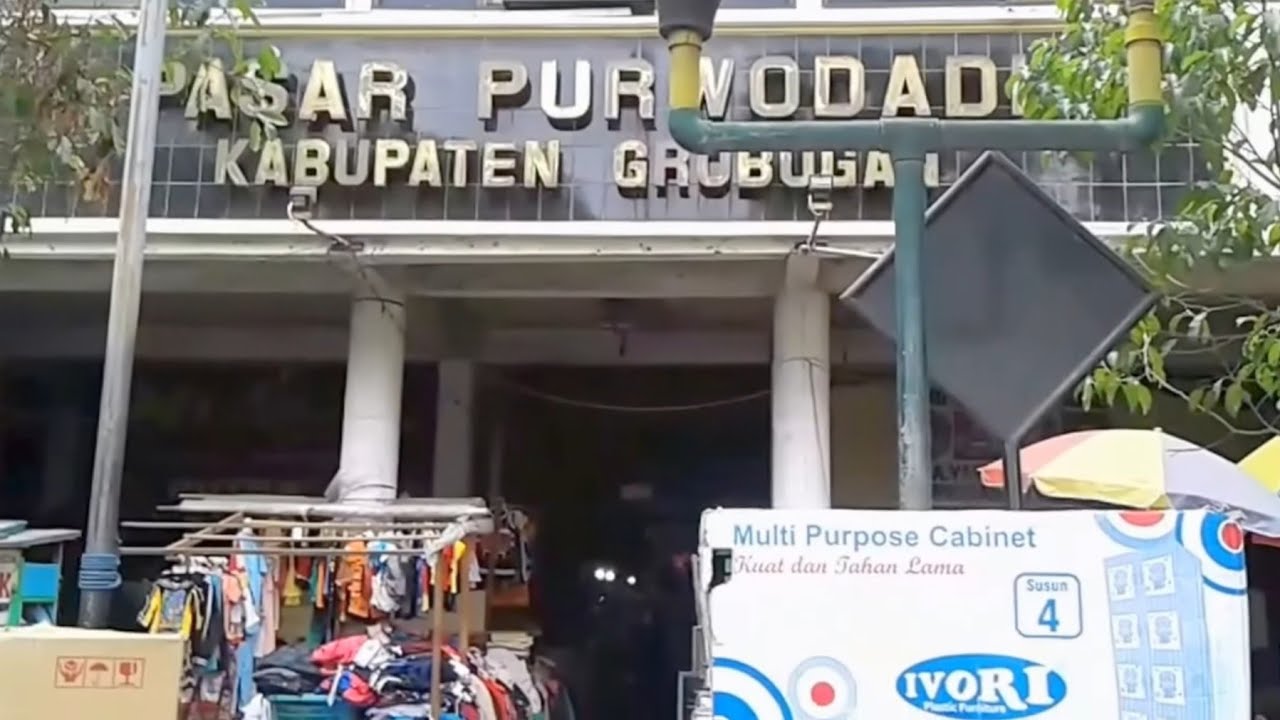 Jalan jalan ke pasar purwodadi grobogan