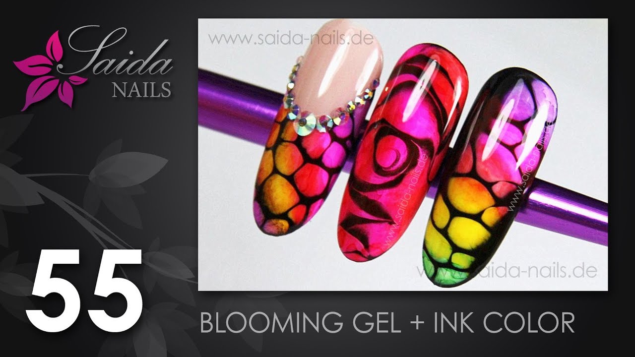 BLOOMING GEL - Blossom Gel - INK COLORS - wunderschöne und schnelle Nailart für jeden Tag