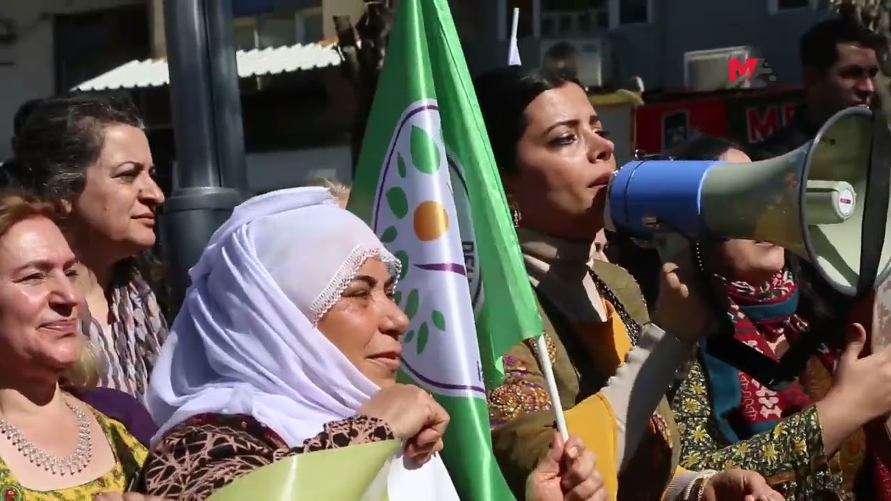BISMIL'DE 8 MART YÜRÜYÜŞÜ