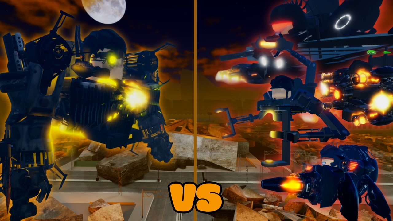 G-TOILET 5.0 VS RAID BOSSES! (ST Blockade Battlefront)