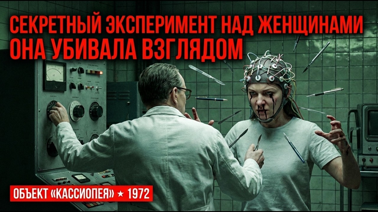 КГБ ПРОВОДИЛ ОПЫТЫ С ЖЕНЩИНОЙ-ПСИХОТРОНОМ. Она остановила сердце лягушке… а потом генералу