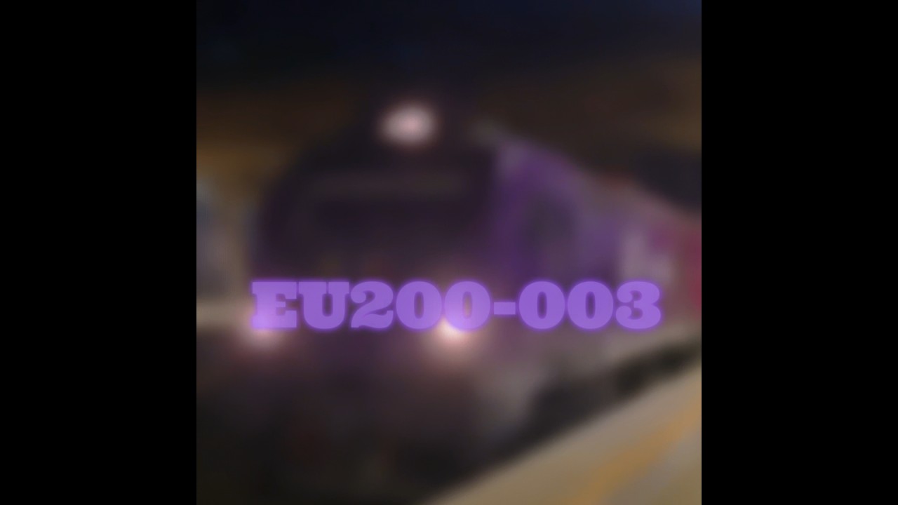 BIG GUY😍 | EU200-003 EDIT| #fpyシ #viraledit #train #trainspotting