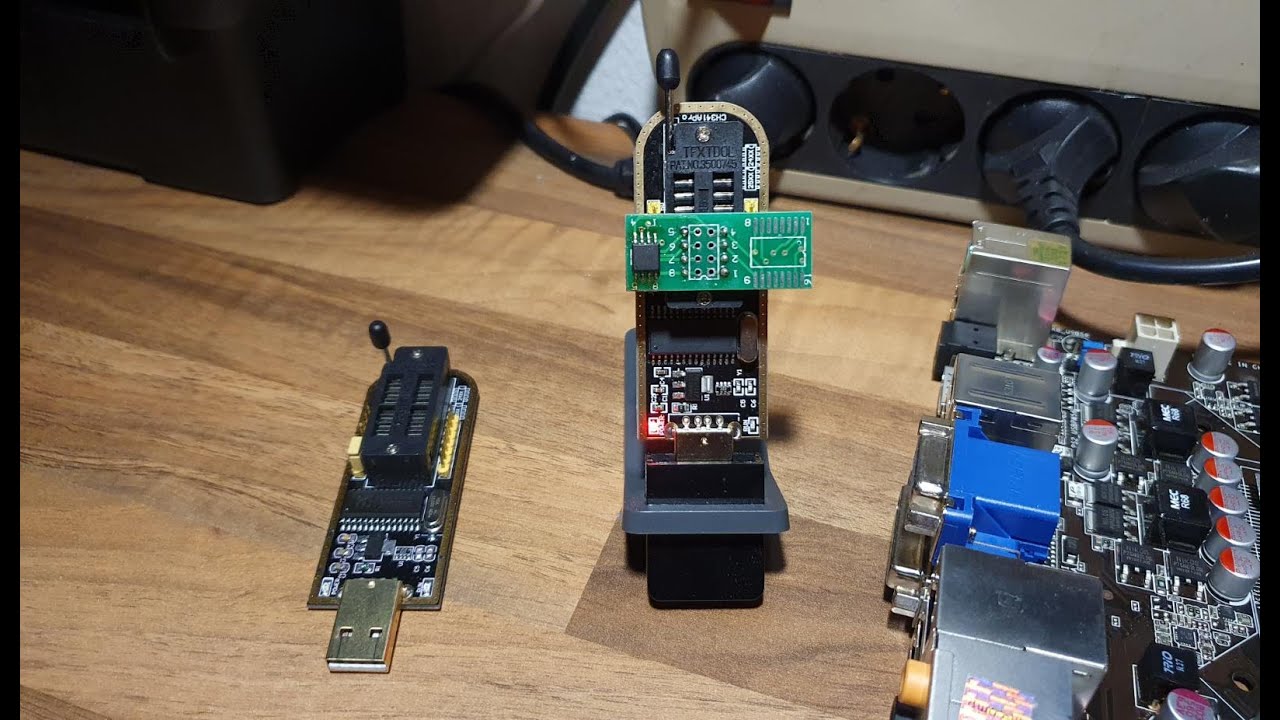 Learn more about the USB Bios Chip Programmer CH341A (Black Edition) By:NSC