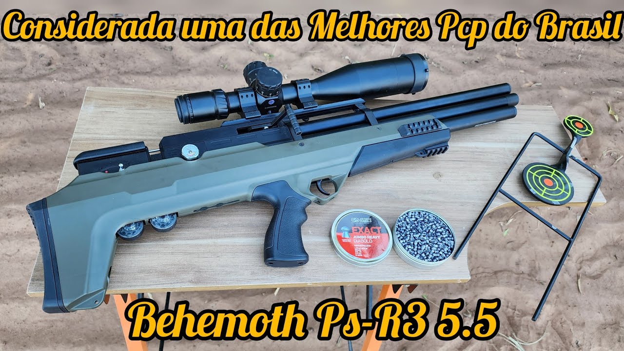 BULLPUP BEHEMOTH PS-R3 5.5 NOVA VISTA BRASIL: UMA DAS MELHORES PCPS DO BRASIL