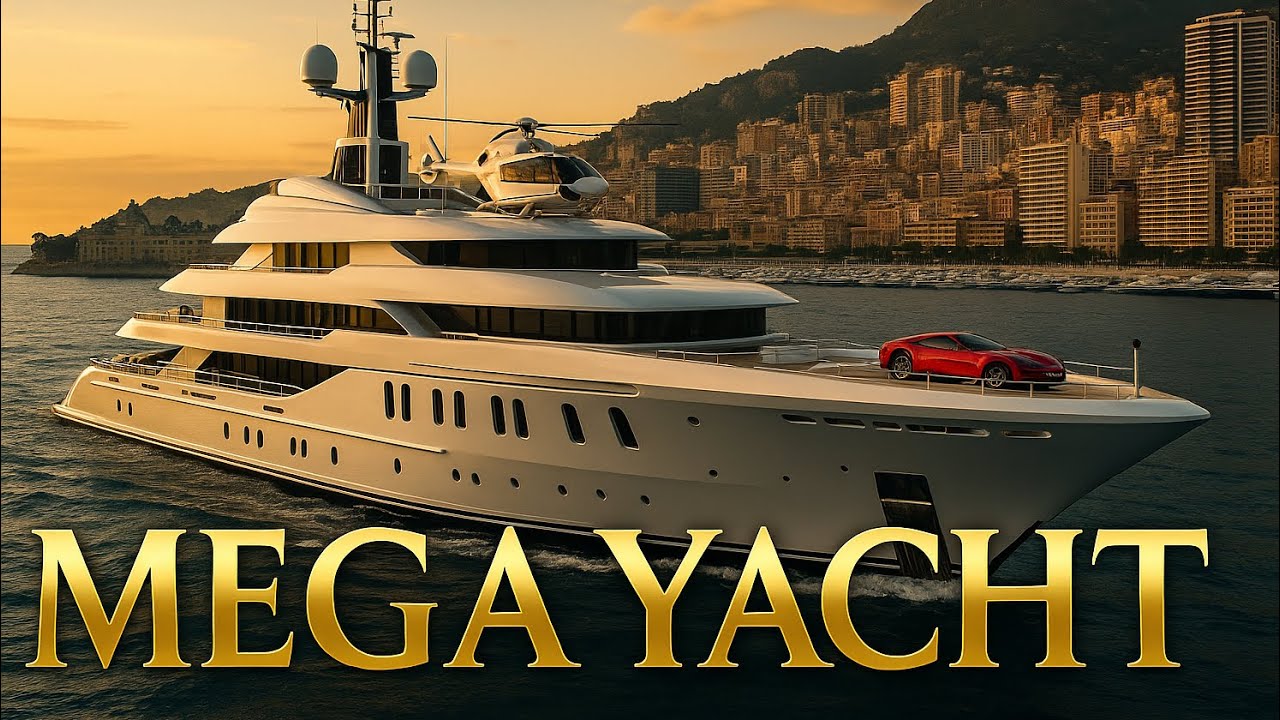 SUPERYACHTS in MONACO – Luxury Lifestyle on Another Level! 🚀✨ #superyachts #yachtlife 