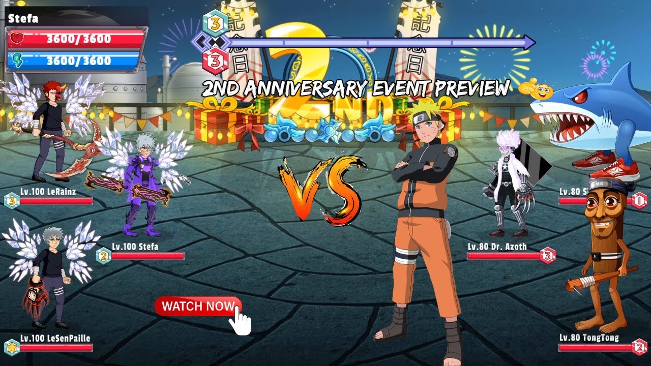 Tenno: Ultimate Ninja RPG - 2nd Anniversary Event Preview - 2026