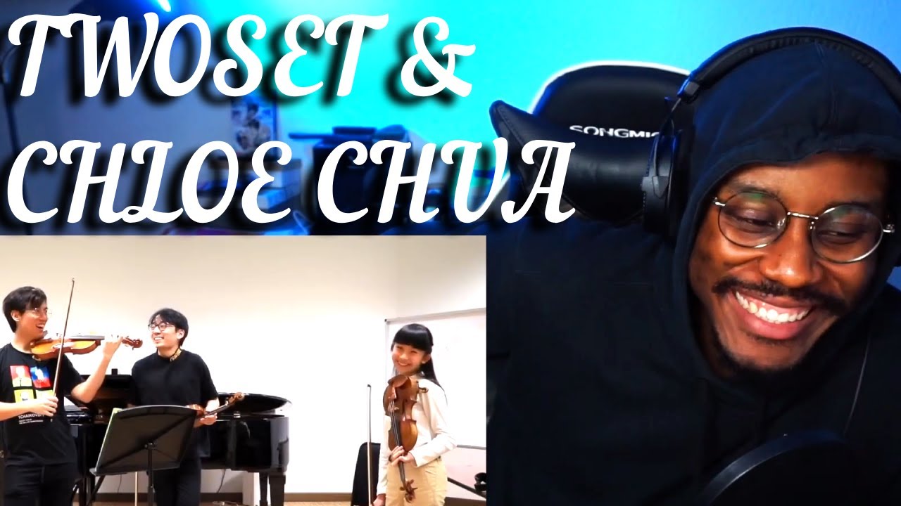 TwoSet and Prodigy Chloe Chua Violin Lesson | Reaction