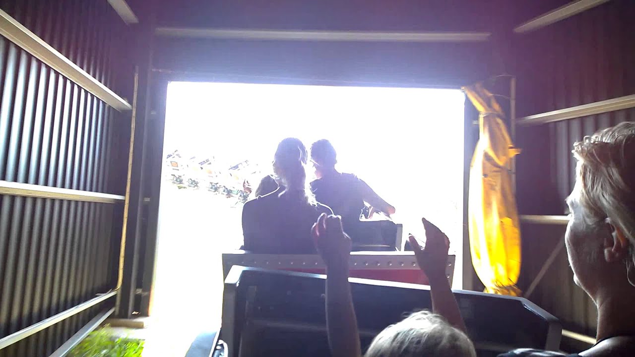 Gruvbanan Backseat Skara Sommarland 27 juli 2014 Onride