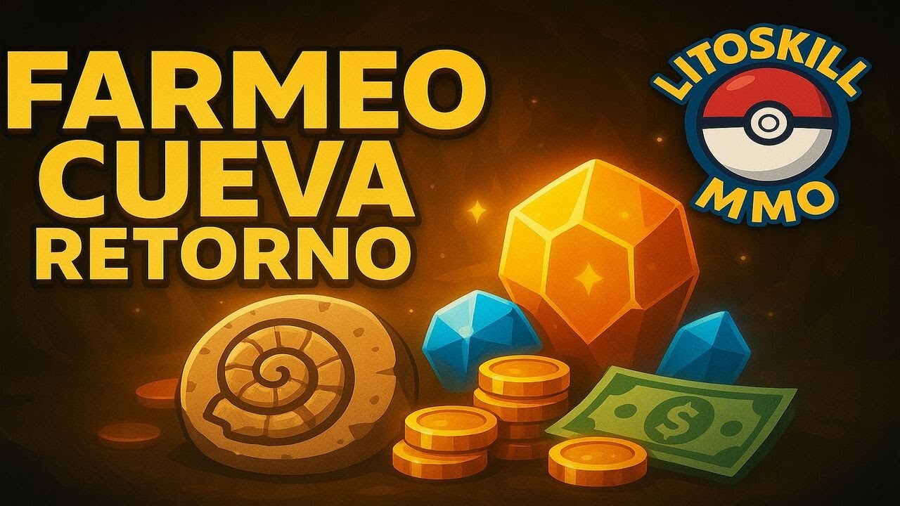 CUANTO SE GANA EN 1 HORA DE FARMEO DE CUEVA RETORNO CON AMULETO IMAN 100% ? - POKEMMO