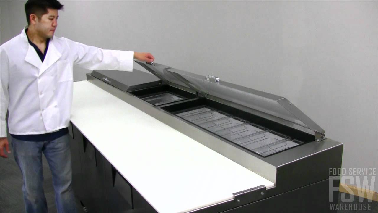 True Pizza Prep Table Video (TPP-119)