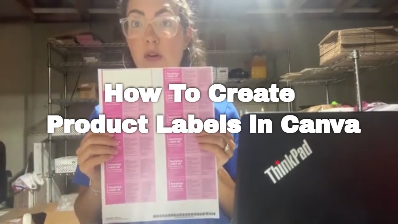 How to Create a Product Label in Canva (Step by Step for Skincare)