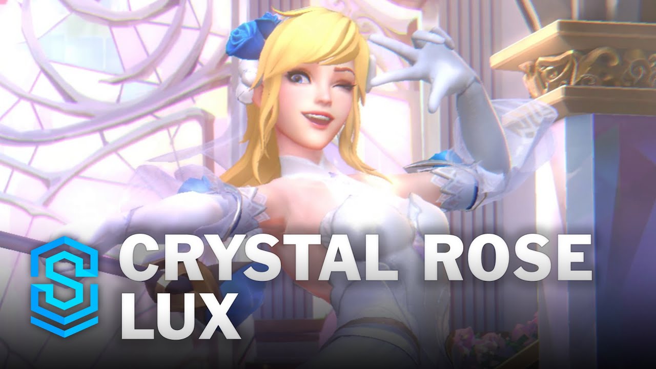 Crystal Rose Lux Wild Rift Skin Spotlight