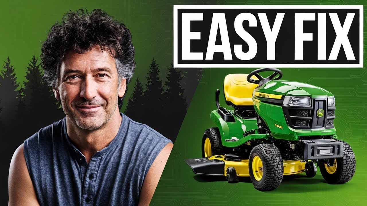 FIX Your Rusted Out John Deere E100 Blade PTO Cable in 2 MINUTES!