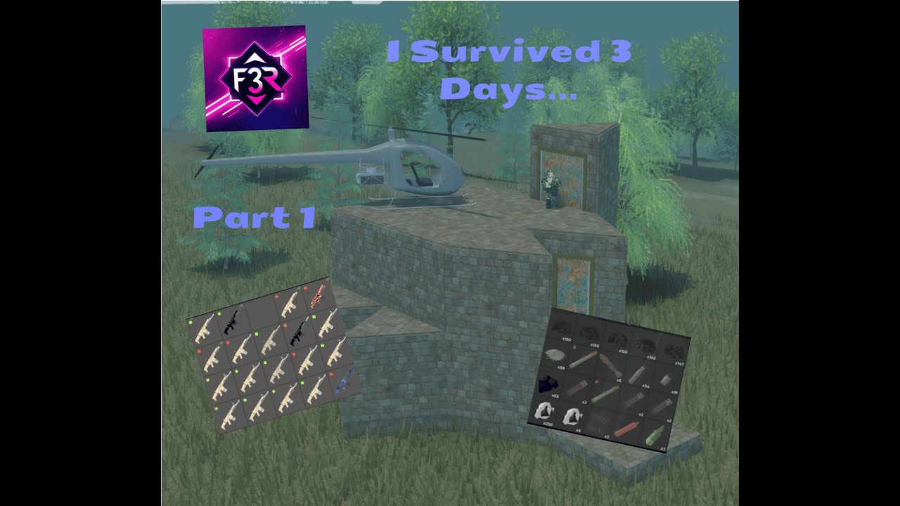 I Survived 3 Days In Trident Survival As A Solo - Part 1 #tridentsurvivalv5 #tridentsurvival