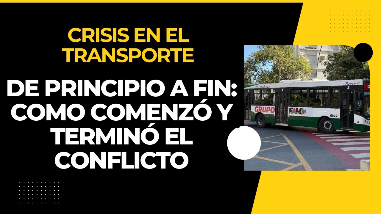 La Municipalidad de Córdoba revocó el contrato con Grupo FAM