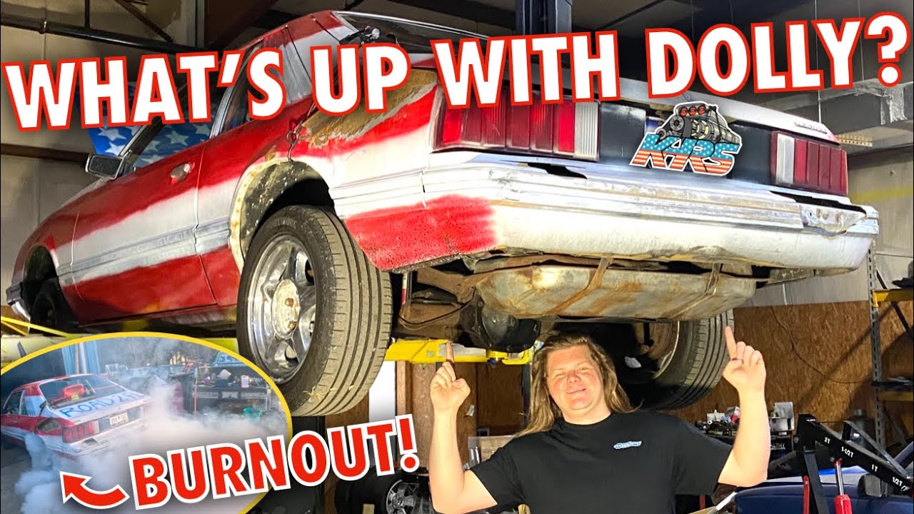 WHAT'S GOING ON UNDER DOLLY!? @CleetusM And @ViceGripGarage 'S CHEAP CAR CHALLENGE Fox Body MUSTANG!