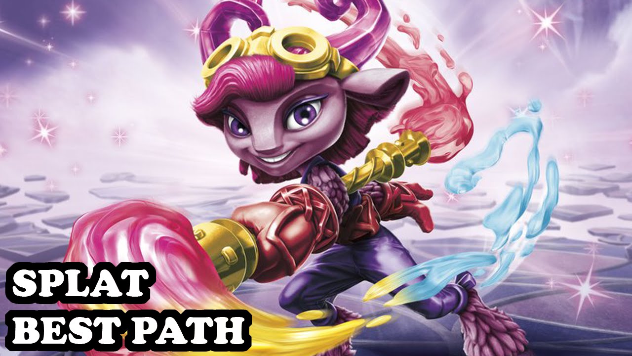 Skylanders Superchargers - Splat - Abstract Designer Path - BEST PATH - GAMEPLAY