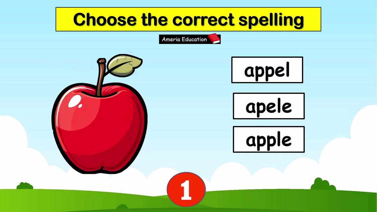 Spelling quiz | Correct spelling | GK quiz | English spelling quiz | Trivia quiz |