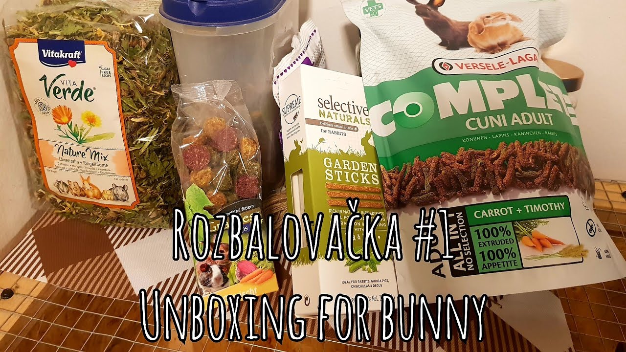Rozbalovačka #1| Unboxing for bunny | Farted Zoo
